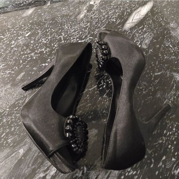 APT9 HIGH HEEL PEEP TOE WOMEN"S STILETTOS PUMP - Picture 12 of 16